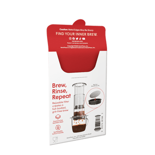 AeroPress Stainless Steel reusable filter