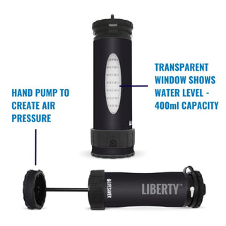 LifeSaver Liberty Portable Water Filter Bottle