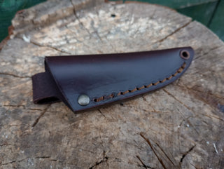 Brisa Necker 70 Sheath - Brown Leather