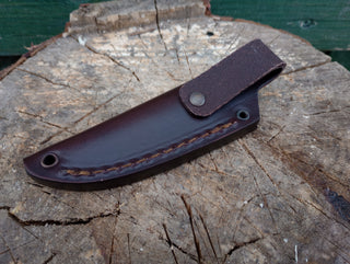 Brisa Necker 70 Sheath - Brown Leather