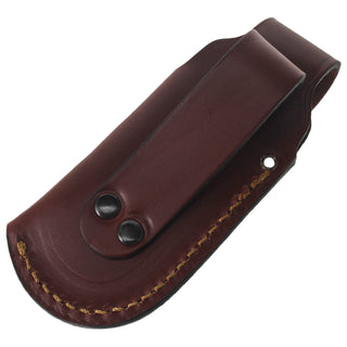 Joker Brown Leather Pouch Sheath