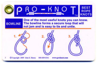 Pro-Knot Cards - Outdoors Knots