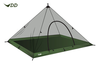 DD Super Light Pyramid Mesh Tent XL