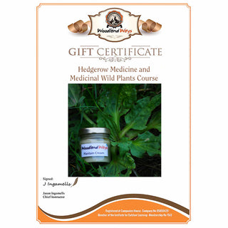 Gift Voucher - Hedgerow Medicine and Medicinal Wild Plants Course