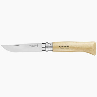 Opinel No.8 Stainless Steel Knife with Sheath Gift Set