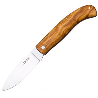 Joker Folding Olive Wood Pocket Knife No77