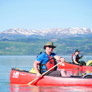 Canoeing on the Yukon River