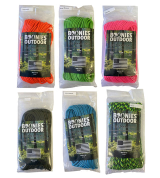 Boonies Outdoor 550 Paracord 50ft