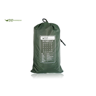DD Tarp 5x5 - XL Weatherproof Bushcraft Tarp