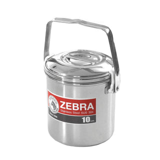 Zebra Stainless Steel Billy Can 10cm
