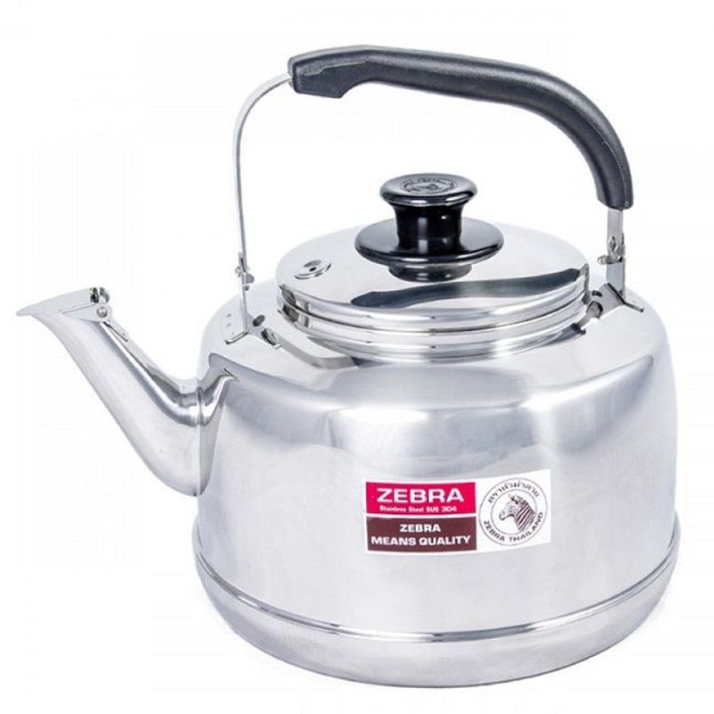 Zebra Stainless Steel Whistling Kettle 3.5L woodlandways