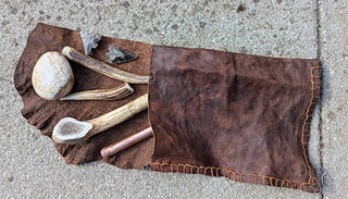 Making a leather pouch from scratch