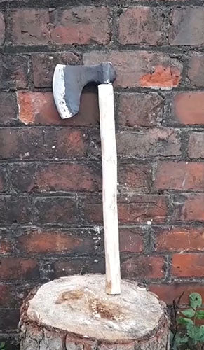 Finished Axe - Woodland Ways