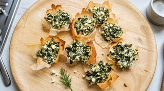 Hortopita, Nettle and Feta Tarts