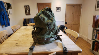 Exhibit A - squashy backpack. Not the best choice for me.