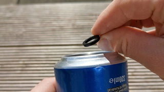 Igniting char cloth and finding the focal point