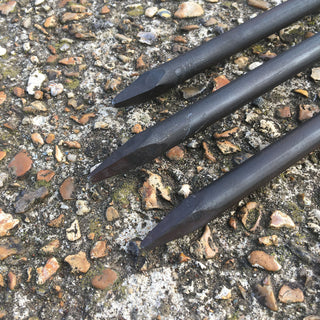 Campfire Cookshop 150cm Tripod. Handforged from thick mild steel, supplied with hook and chain.