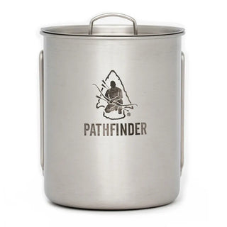 Pathfinder Stainless Steel mug for camping and outdoors