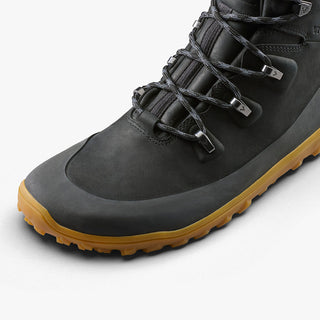 Vivobarefoot Tracker Leather AT boots in Obsidian.