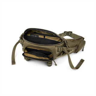 Grayl Carry Mission Expanse Hip Pack. 2.5L capacity Olive drab carry pack for everything you need on your next adventure.