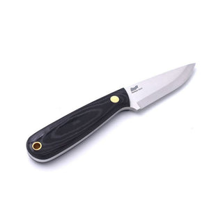 Brisa Necker 70 knife with Black Micarta Scales and 12c27 Stainless Steel Blade