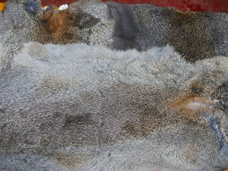 Rabbit Skin Tanned Fur