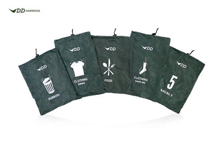 DD Waterproof Organiser Bags x5