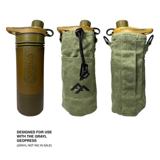 Forest Fundamentals Insulated Bottle bags for the Grayl GroPress.