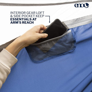 Pacific Blue ENO JungleNest Hammock with Bug Net