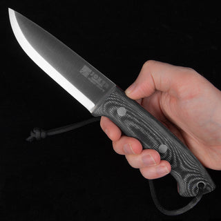 Joker Ranger Bushcraft Micarta Handle Knife With Firesteel