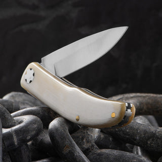 Joker Folding Bull Horn Pocket Knife NA 112