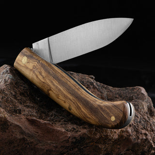 Joker Folding Olive Wood Pocket Knife No77
