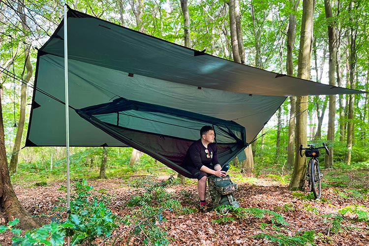 DD Kingsize Frontline Hammock Woodland Ways1
