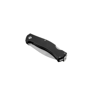 Casstrom Lars Falt Locking EDC knife in Raven Black handle material. Ideal for camping or work.