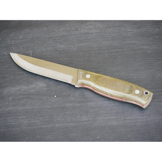 Brisa Trooper 115 Bushcraft Knife. Full tang with Micarta handle