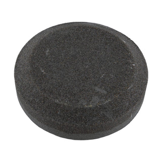 The Lansky Axe puck, a coarse 2 sided puck to sharpen axes and other garden tools when they've been damaged. 