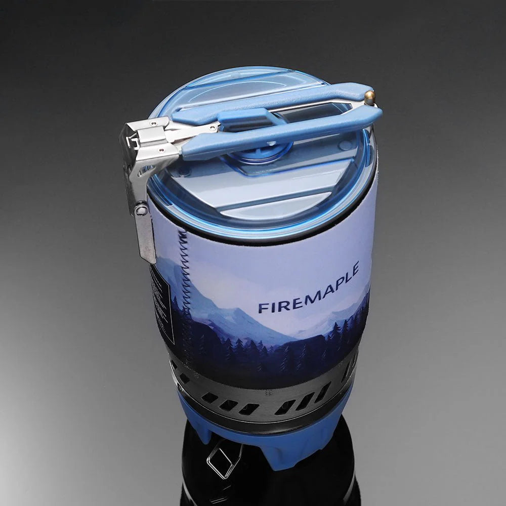 Fire-Maple Polaris Compact Draagbaar Camping Gasstel Opvouwbare Lichtgewicht Kookbrander met Drukregelaar Ideaal voor Bushcraft, Trekking & Outdoor Fire-Maple Polaris Compact Draagbaar Camping Gasstel Opvouwbare Lichtgewicht Kookbrander met Drukregelaar Ideaal voor Bushcraft, Trekking & Outdoor
