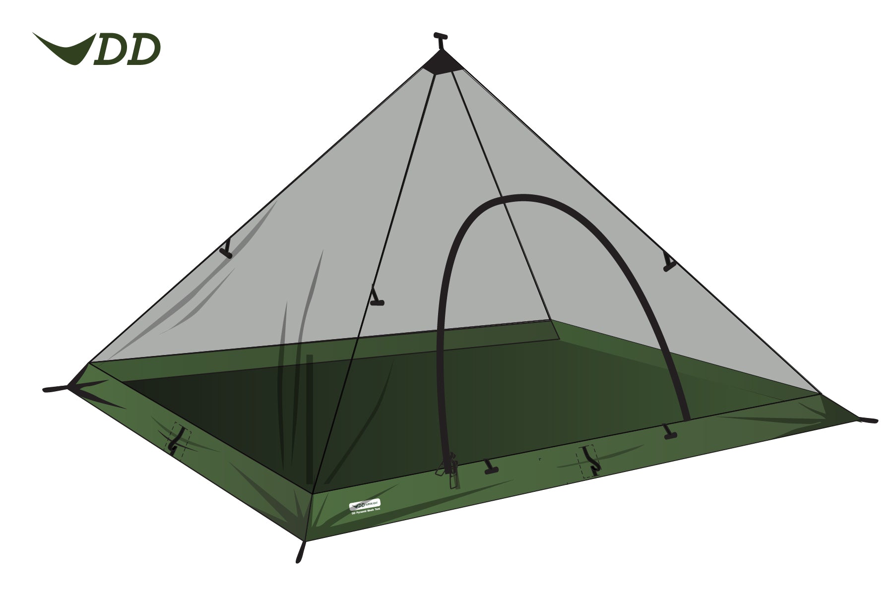 dd pyramid tent xl DD Super Light Pyramid Mesh Tent XL