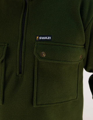 Swazi Back 40 Olive Polar Fleece