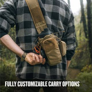 Grayl Transport 1.7L Bottle Sling, carry your Grayl Filter, and a few other things too, wherever you go with ease and comfort.