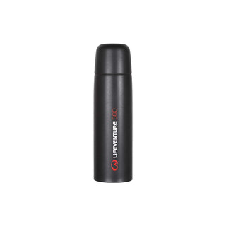 LifeVenture Thermally induced Vacuum flasks to keep your drinks hot or cold on your next adventure. 500ml capacity.