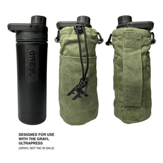 Forest Fundamentals Insulated Bottle bags for the Grayl UltraPress.