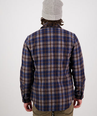 Swanndri Kiaraki v3 Wool Shacket Trail Check