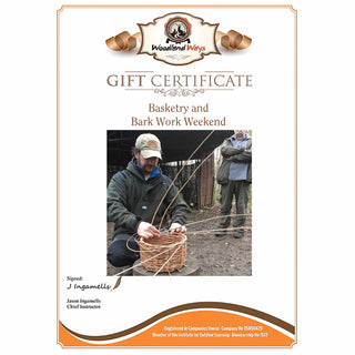 Gift Voucher - Basketry and Bark Work Weekend