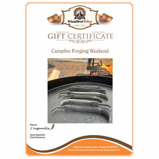 Campfire Forging Weekend Gift Voucher