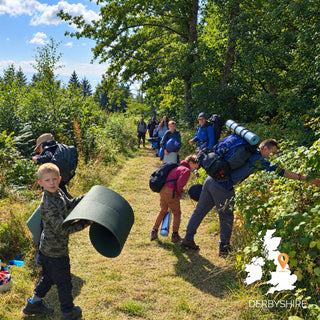 Family Bushcraft Adventure - 4 days in the woods - Derbyshire