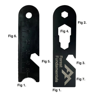 Forest Fundamentals Stealth Fire Striker next to an older design, showing the differences in their process. 