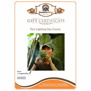 Gift Voucher - Fire Lighting Day Course