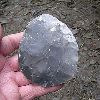 Flint axe head