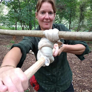 Hide work course - Making Buckskin and Rawhide